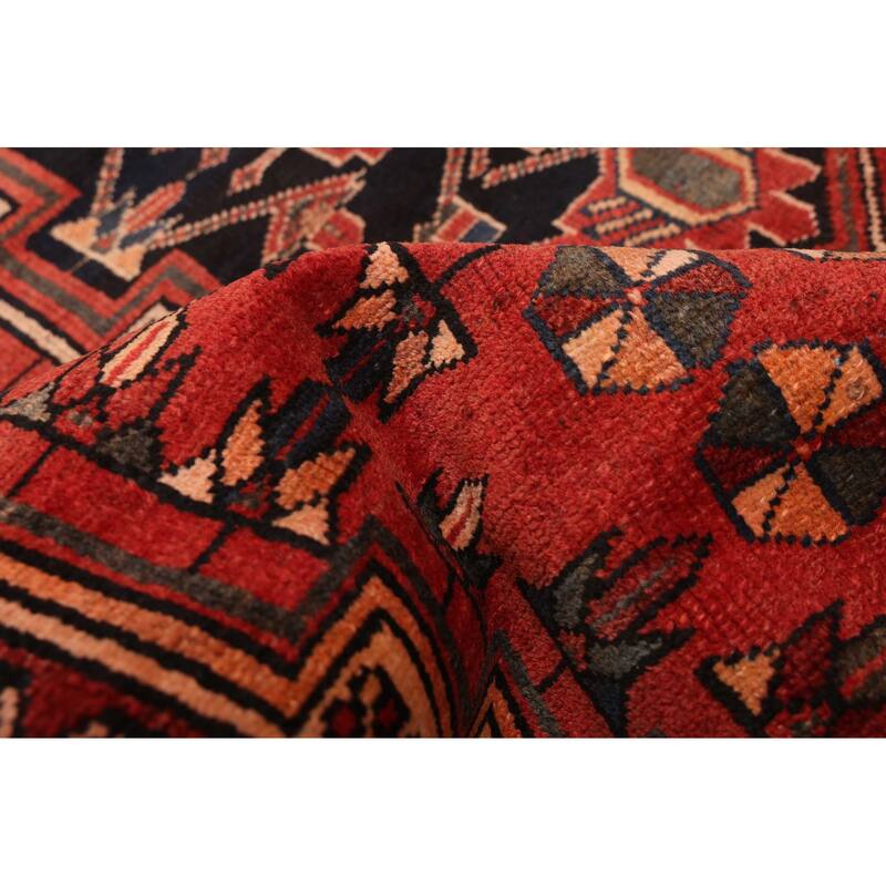 ECARPETGALLERY Hand-knotted Konya Anatolian Red Wool Rug - 4'2 x 6'4