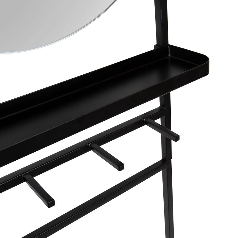 Kate and Laurel Noka Mirror Leaning Ladder