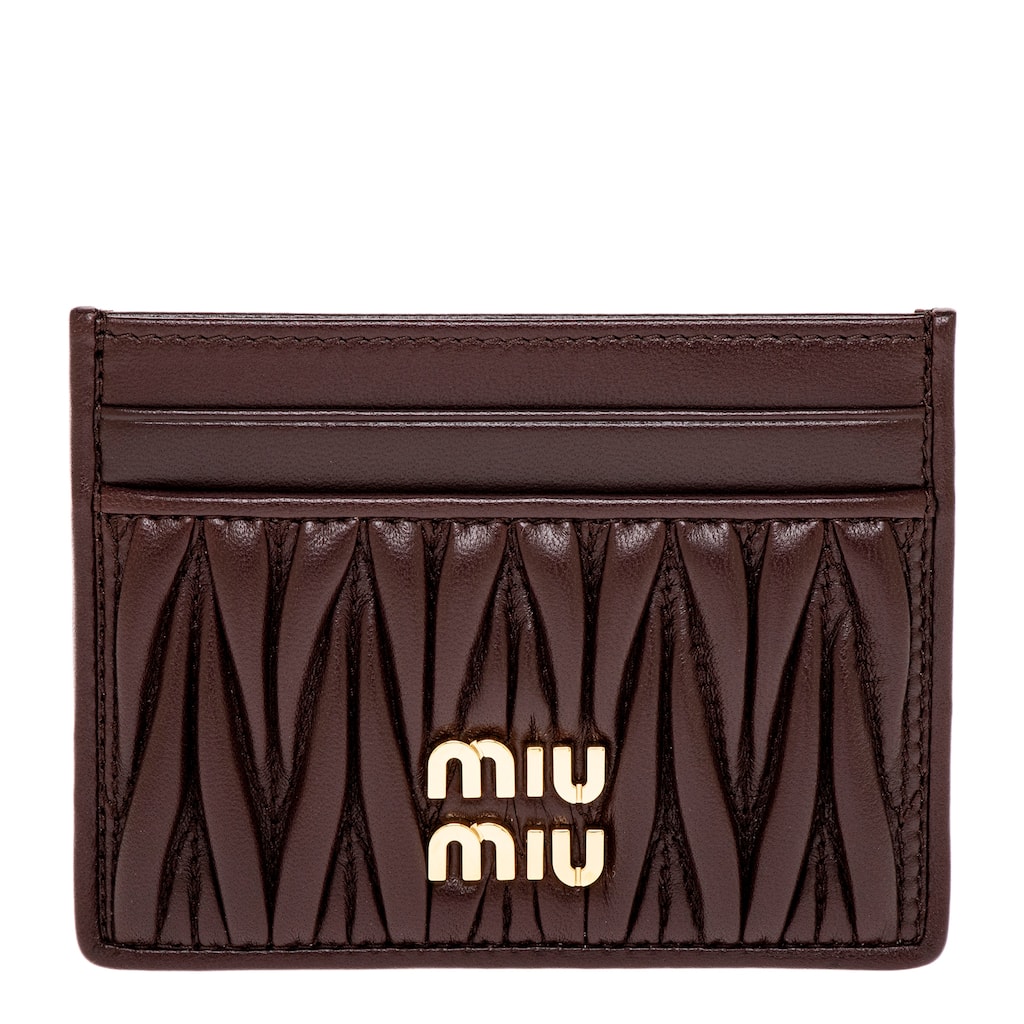 Miu Miu Matelassé Card Holder