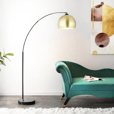 SAFAVIEH Lighting 70-inch Glarien Floor Lamp - 41" x 12.6" x 70"
