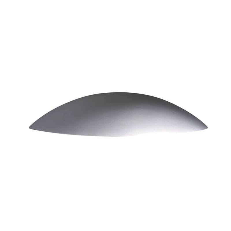 Justice Design Group Ambiance Outdoor Large Ceramic Sliver Downlight Wall Sconce
