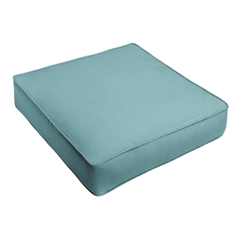 Sorra Home Outdura Solid Indoor/Outdoor Corded Deep Seating Cushion