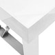 preview thumbnail 2 of 1, vidaXL Kitchen Folding Work Table 34"x24"x32" Stainless Steel