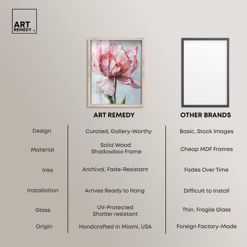 Magical Flower I Shadowbox by Art Remedy