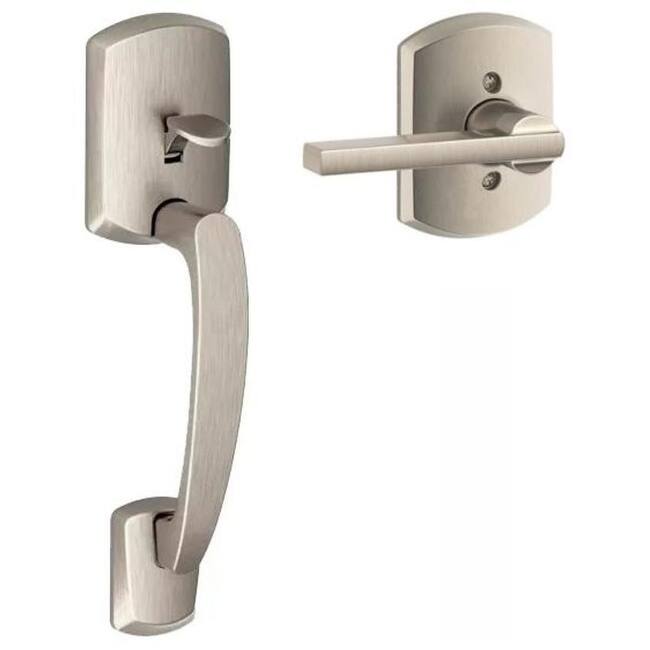 Schlage Greenwich Lower Handle Set for Electronic Deadbolts with