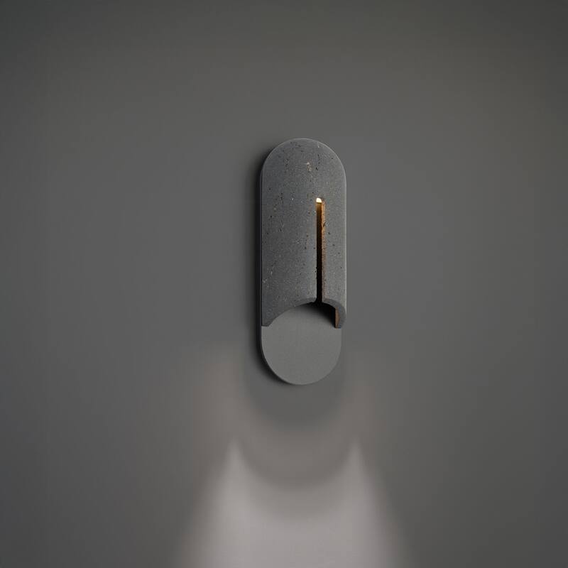 Clog 16in LED Outdoor Wall Light Selectable CCT 2700-3000-3500-4000K set to 2700K