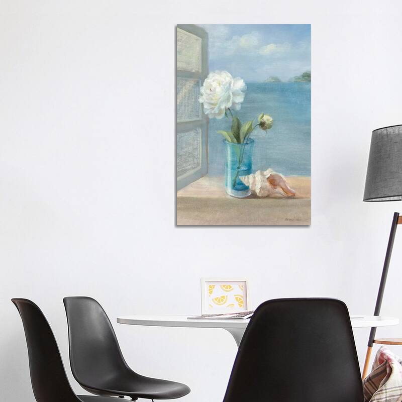 iCanvas "Coastal Floral I" by Danhui Nai Canvas Print - 40x26x1.5