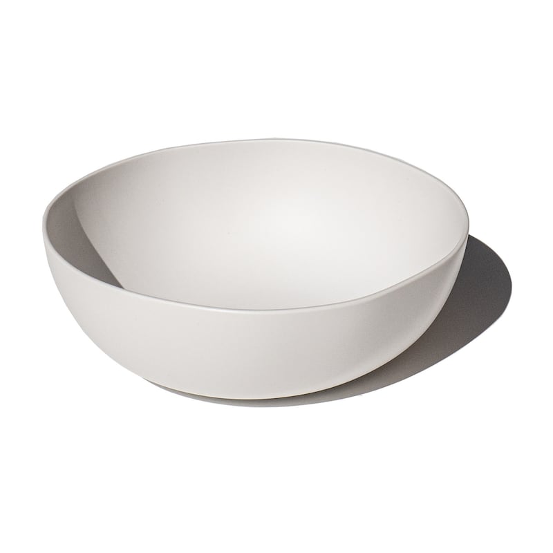 Abode Homewares Natureone Craft Coupe Dinner Bowl - White - 7.1" - Set of 6