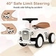 preview thumbnail 25 of 28, Gymax Retro Kids Ride-on Toy Kids Sit to Stand Vehicle with Working