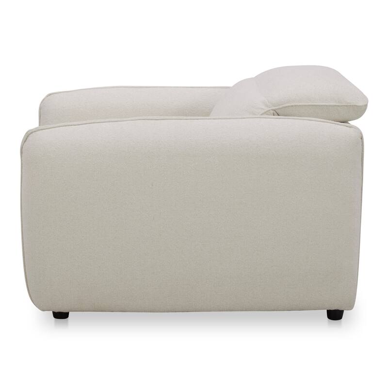 NADAAL STUDIOS Yarrow, Power Recliner Chair, Polyester Upholstery, High-Density Foam Cushions, Dusk Grey