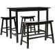 preview thumbnail 2 of 2, SAFAVIEH Bistro 4-piece Counter-Height Bench and Stool Pub Set - 24" x 44" x 36"