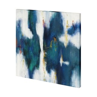 Blue Texture I (30 x 30) Canvas Art Print - Bed Bath & Beyond - 39207118