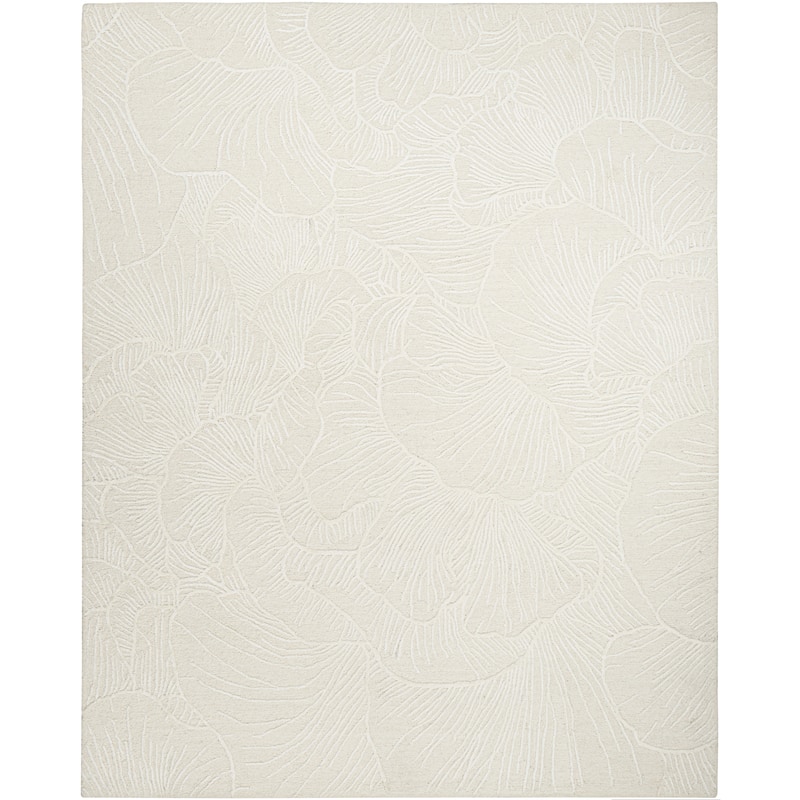 Nourison Avra Indoor only Floral Handmade Wool Area Rug