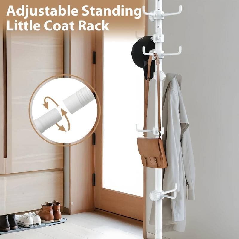 Coat Rack Freestanding - 110"D x 50"W x 56"H