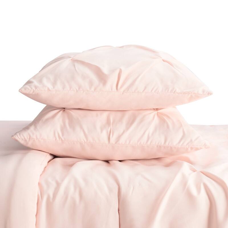 Serta Simply Clean Antimicrobial Pleated 3 Piece Comforter Set