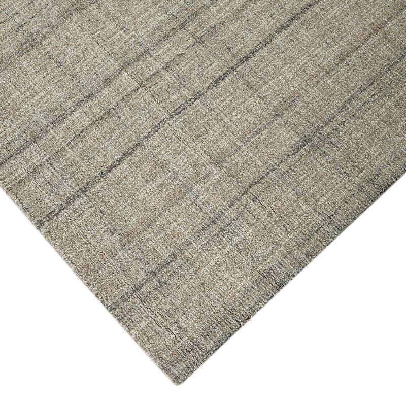 HomeRoots Plaid Transitional Rectangle Area Rug