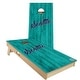 preview thumbnail 9 of 7, Seattle Vintage Baseball Outdoor Cornhole Board Set Backyard 2x4 - Include Carrying Case