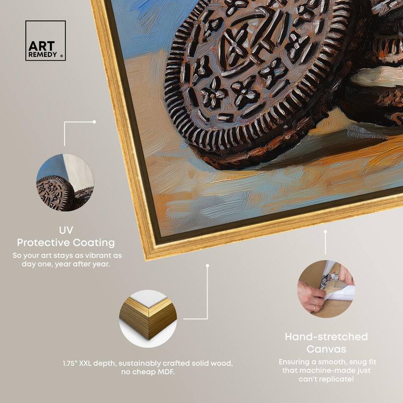 Ode to the Oreo Canvas by Art Remedy