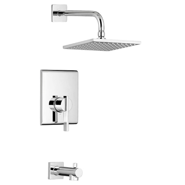 American Standard TU184.502 Times Square Tub and Shower Trim Package with 2.5 GPM Single Function Shower Head