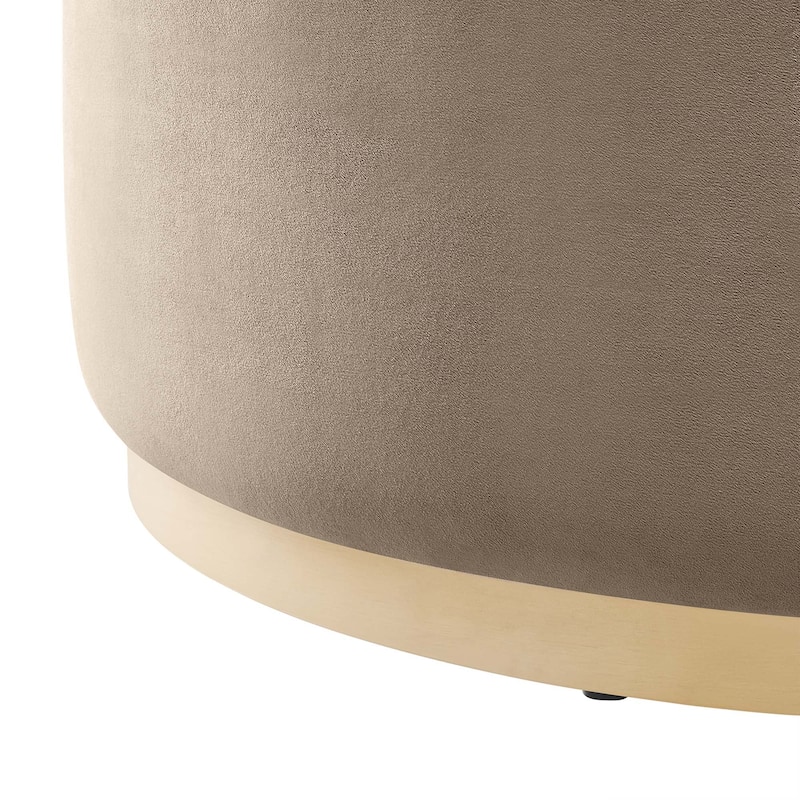 Tilden 16"/23"/29"/38" Performance Velvet Upholstered Ottoman