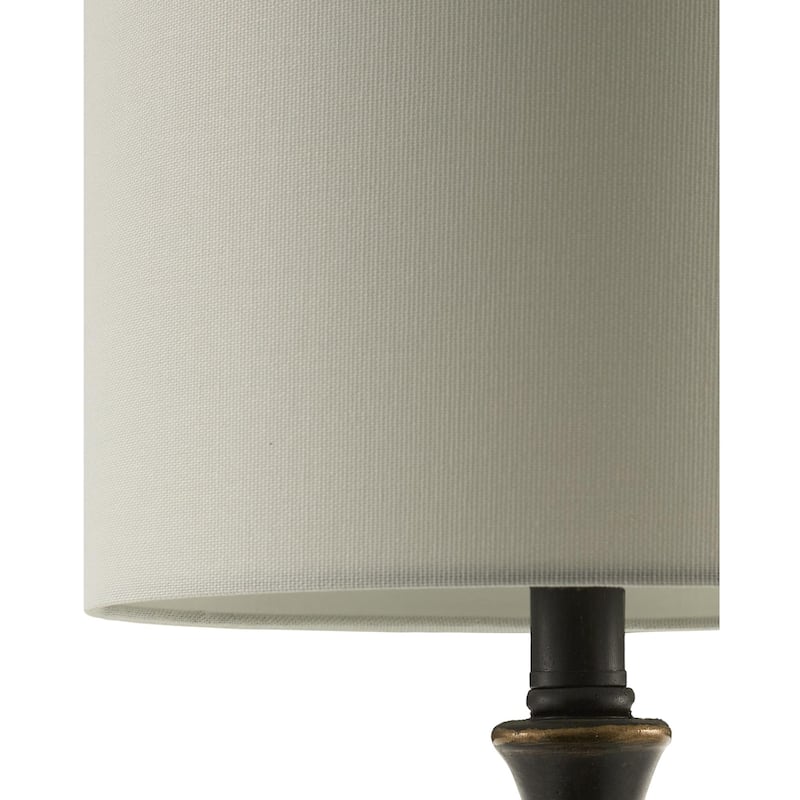 Livabliss Bettiny Rustic Accent Table Lamp - 34"H x 10"W x 10"D