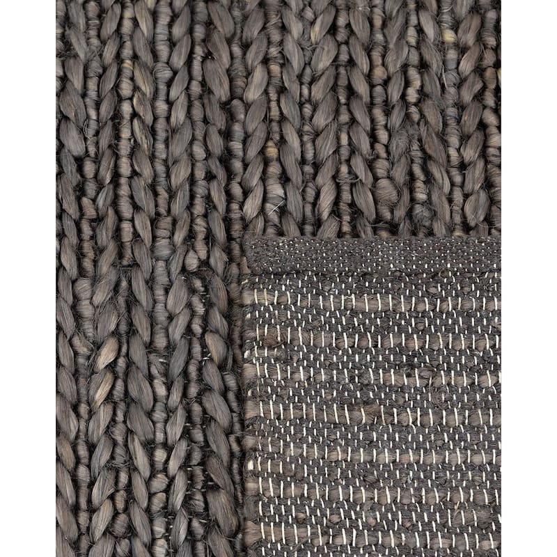 Overton Handmade Modern Contemporary Solid Area Rug