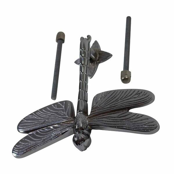 Shop Chrome Solid Brass Vintage Door Knocker Dragonfly