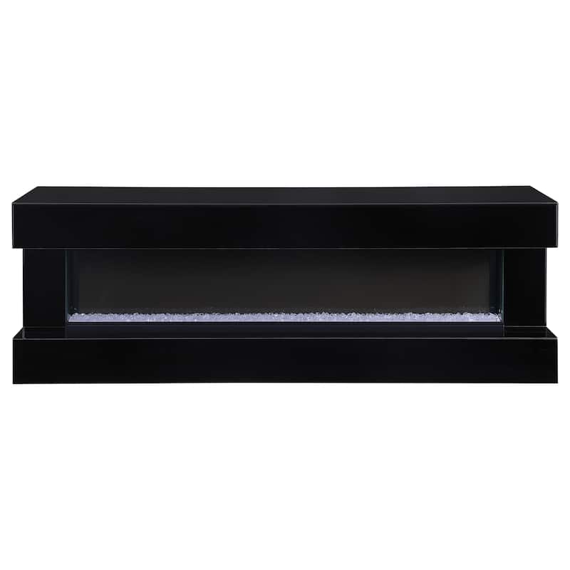 Vallerie 71" TV Stand With Visual Flame Box