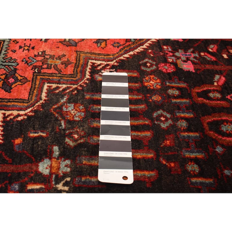 ECARPETGALLERY Hand-knotted Konya Anatolian Black Wool Rug - 4'1 x 6'9