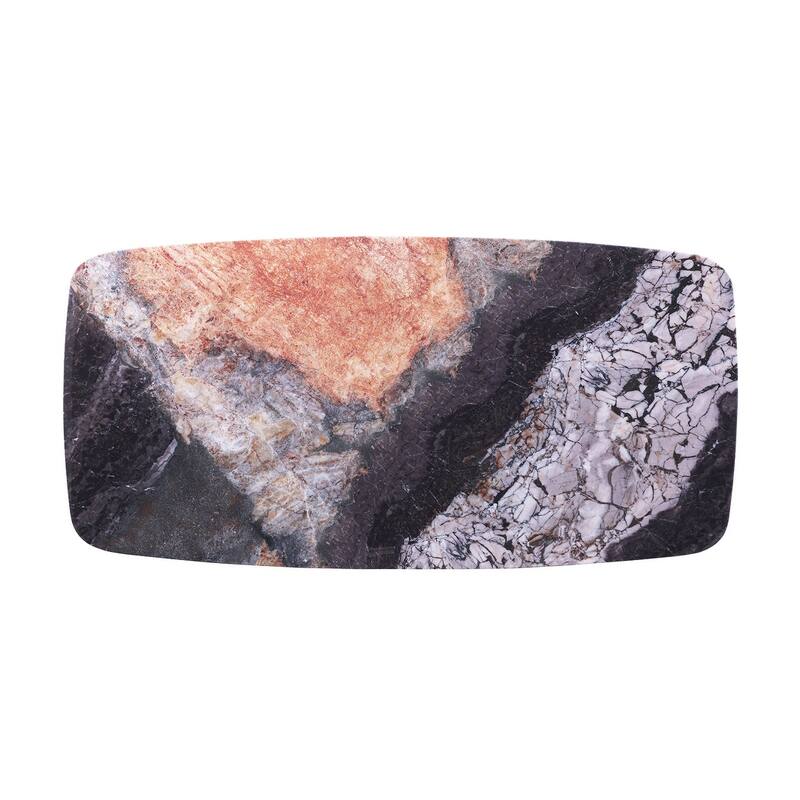 Contemporary 7PC Dining Set Gold Finish Table and Side Chairs