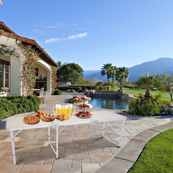 Portable outdoor dining clearance set
