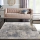 preview thumbnail 10 of 49, Rustic Textures Distressed Vintage Abstract Area Rug 5'3" x 7'3" - Blue/Ivory - Runner/Rectangle