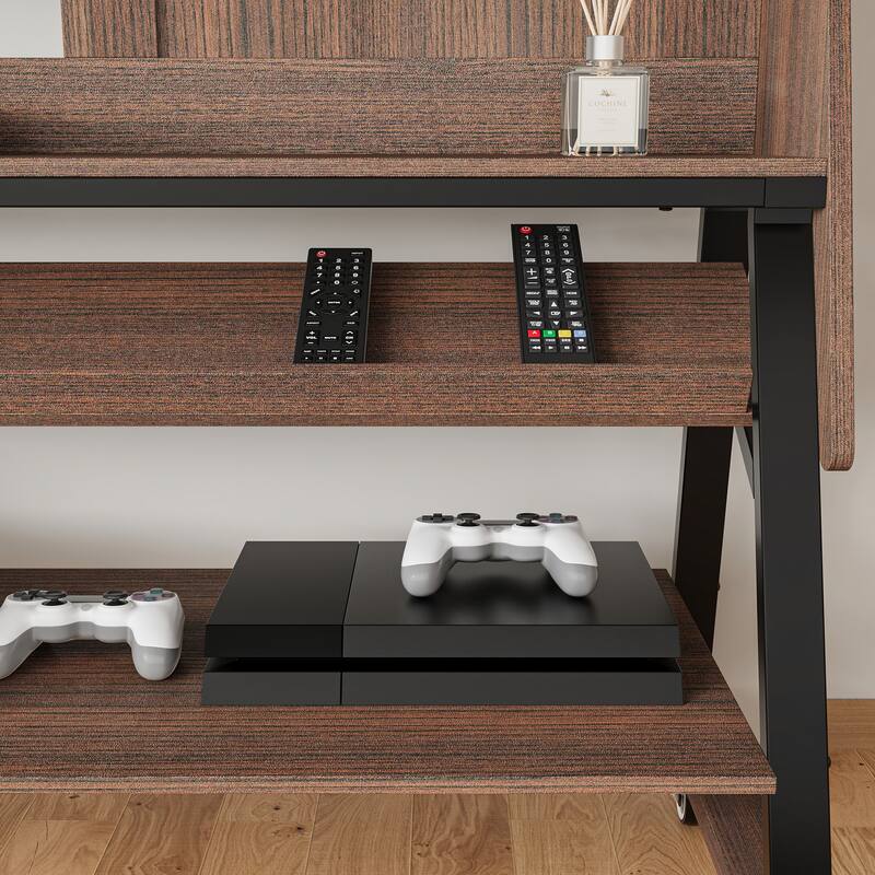 Convenient Mobile TV Stand: Easy - moving Design for Flexible Home Entertainment