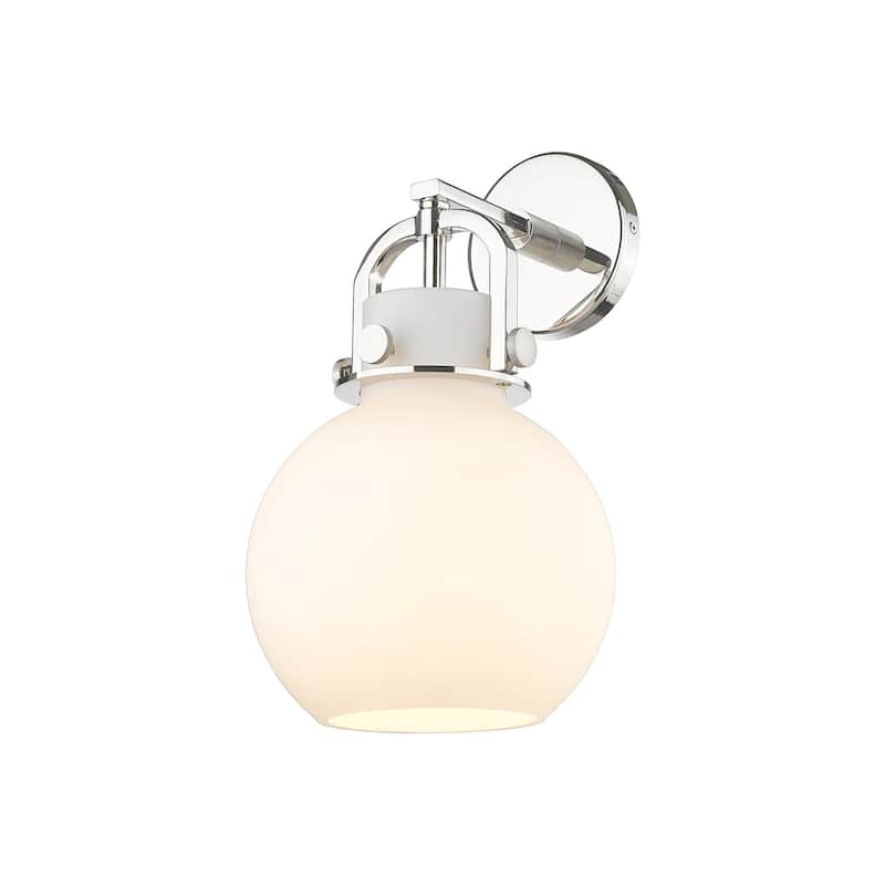 Innovations Lighting 410-1W-14-8 Newton Sphere Sconce Newton Sphere