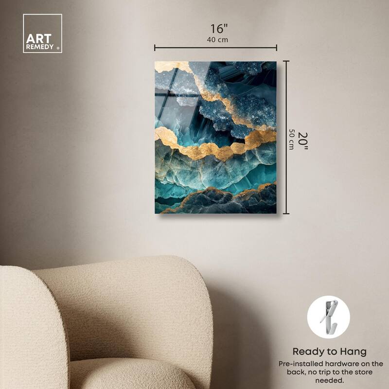 Power Edge II Acrylic by Art Remedy, Ready to Hang