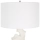 preview thumbnail 7 of 6, Uttermost Remnant White Marble Table Lamp - 17 W X 32 H X 17 D (in)
