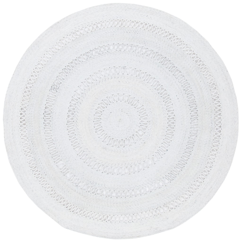 SAFAVIEH, Handmade Cape Cod Crenguta Farmhouse Polyester Round Area