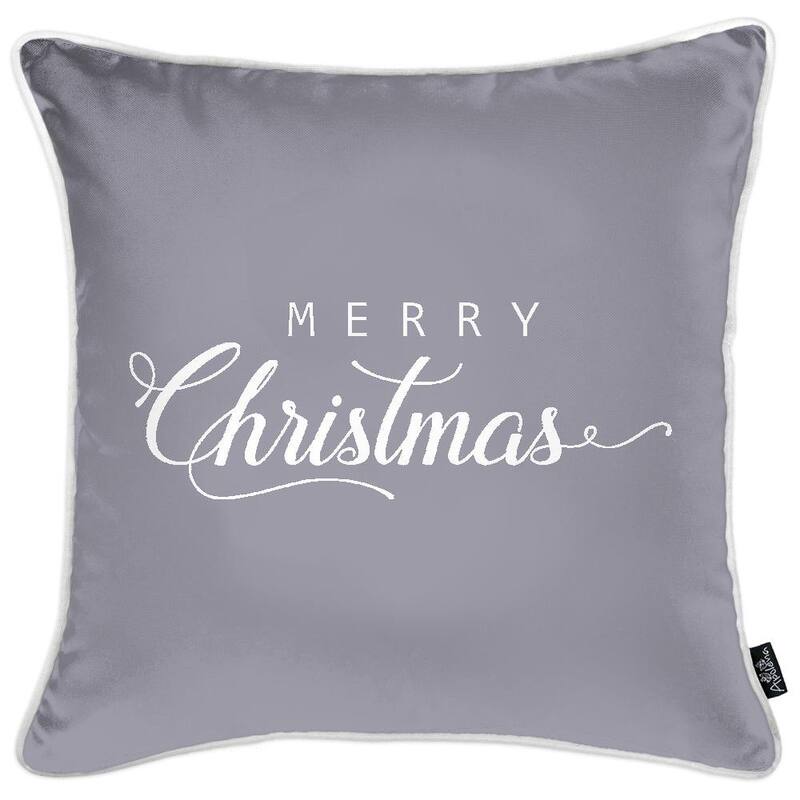 Christmas Throw Pillow Covers (Set of 4)