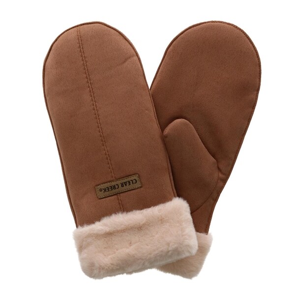 mittens with fur lining