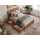 preview thumbnail 41 of 105, Portland Platform Bed with Footboard and Storage Drawers