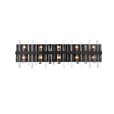 Elegant Lighting 2200W36 Serena 10 Light 36" Wide Vanity Light with