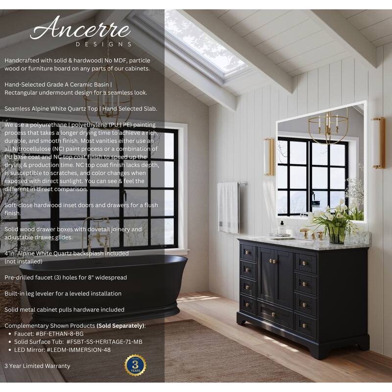 Ancerre Designs Audrey Bathroom Vanity Set