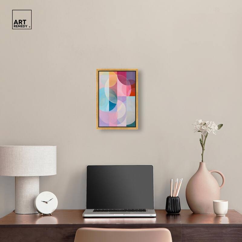 Oneiric Circles I Canvas by Art Remedy