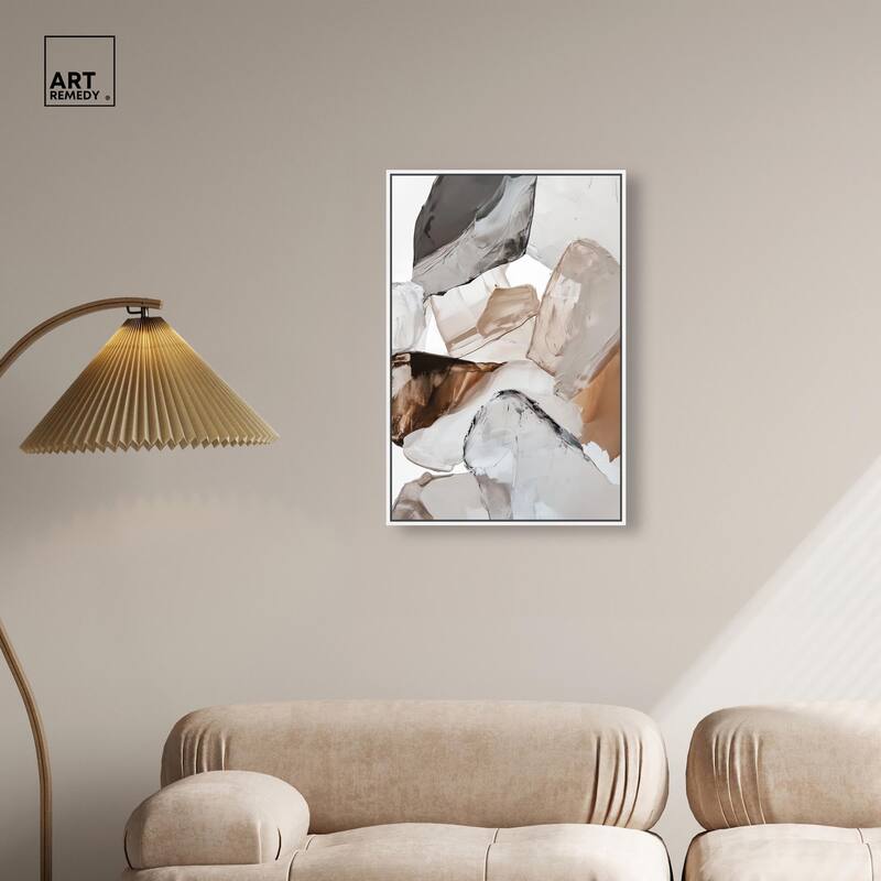 Sedimentary Hues II Canvas by Art Remedy