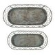 preview thumbnail 36 of 37, SAFAVIEH Hendrick Victorian Scroll Iron Outdoor Planter Set of 2.
