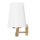 preview thumbnail 6 of 9, Hunter Nolita Vanity Wall Light - Bathroom - Contemporary, Transitional - White Glass Shades - Damp Rated!
