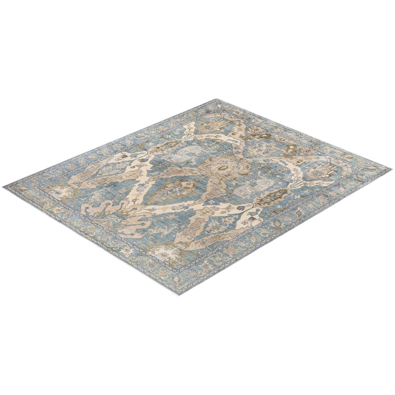 Serapi One-of-a-Kind Hand-Knotted Area Rug - Gray - 8' 3" x 9' 11"