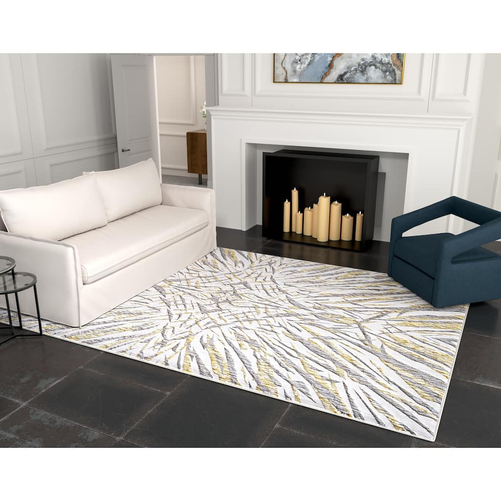 Domani Grace Mid-Century Glam Area Rug
