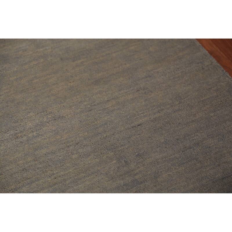 Gabbeh Oriental Runner Rug Handmade Stripe Wool Carpet - 2'9" x 9'4"
