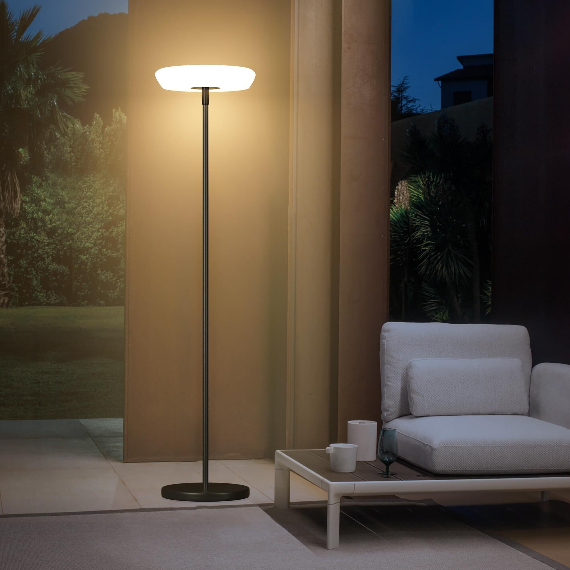 Solar powered outdoor table lamp cheap